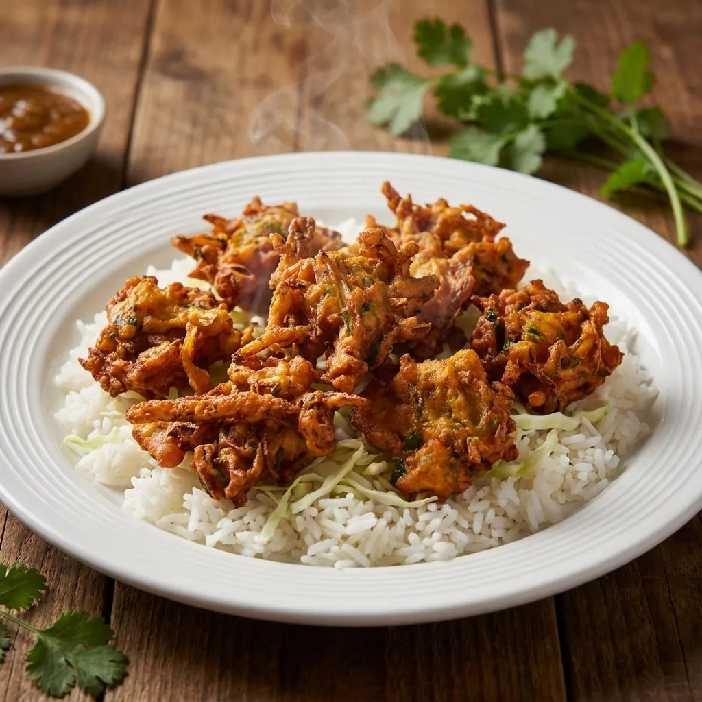 Pakodas at Aama Lama Nepalese Cuisine, Restaurant in Malden