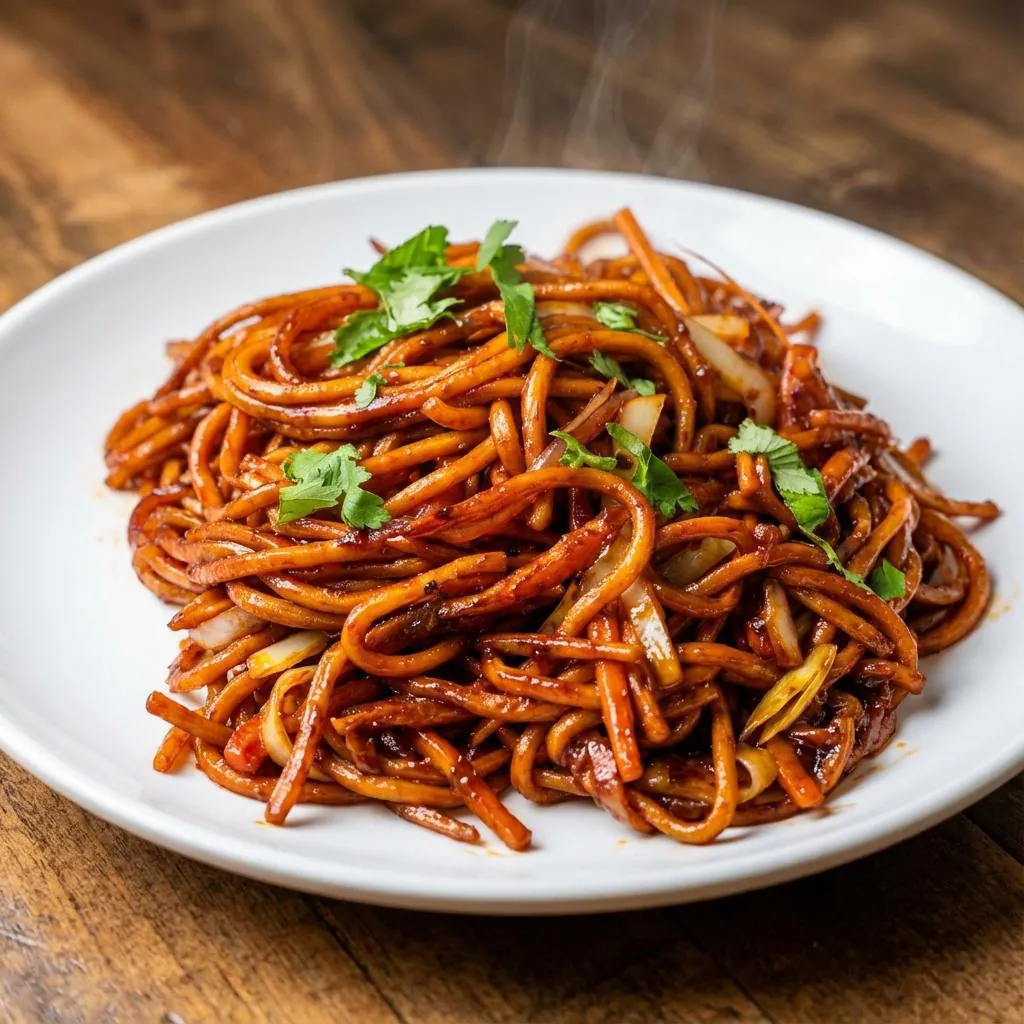 Chowmein at Aama Lama Nepalese Cuisine, Restaurant in Malden