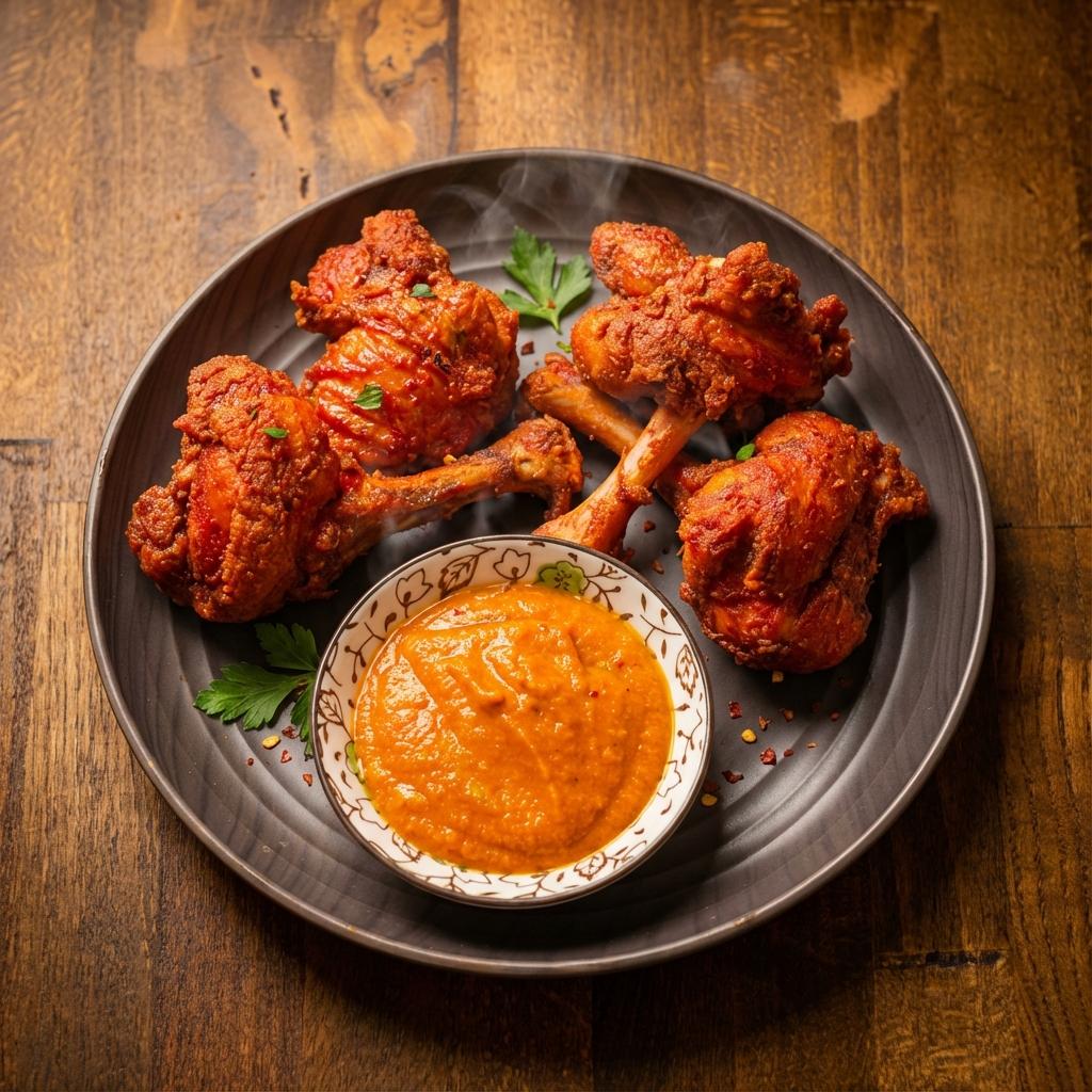 Ayam Penyet at Aama Lama Nepalese Cuisine, Restaurant in Malden